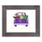 Truck Mardi Gras Yall Western Gray Framed Print
